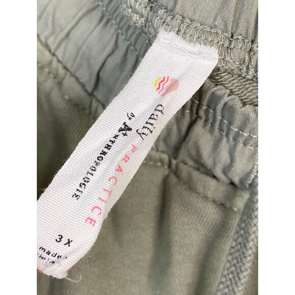 Anthropologie Daily Practice Relaxed Fit Drawstring Capri Pants Plus size  3X - Picture 16 of 16